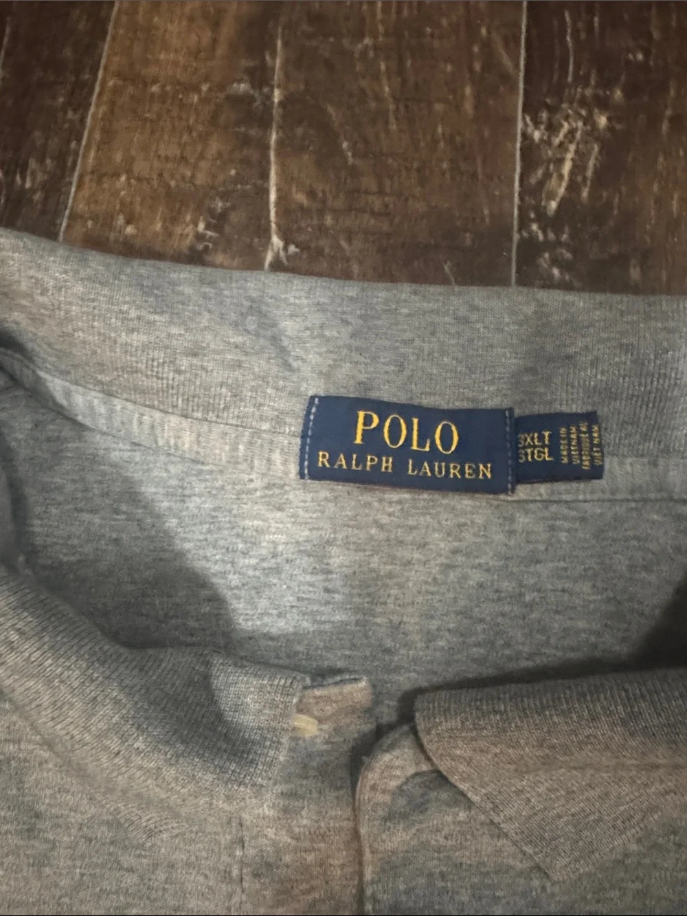 Polo by Ralph Lauren Heather Gray Short Sleeve Polo